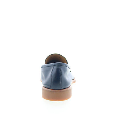 Di Bianco SC602 Suede SC602 Mens Blue Suede Loafers & Slip ons Casual Shoes