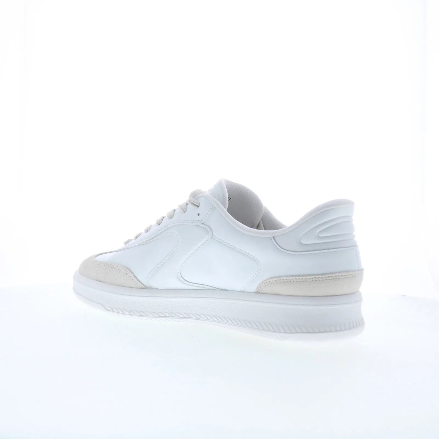 Skechers Slip-ins: Hotshot HI Mens White Leather Lifestyle Sneakers Shoes
