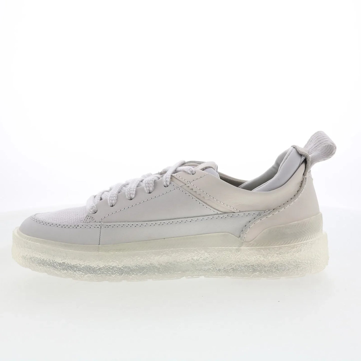 Clarks Somerset Lace 26176186 Mens White Nubuck Lifestyle Sneakers Shoes