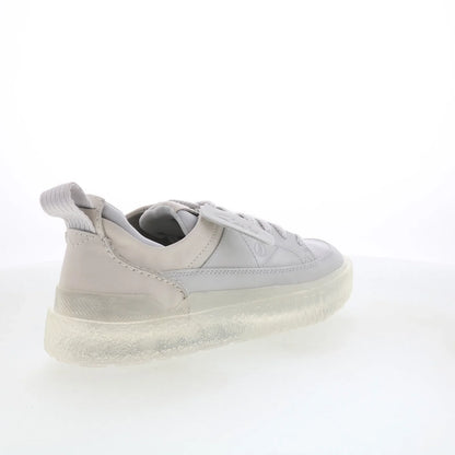 Clarks Somerset Lace 26176186 Mens White Nubuck Lifestyle Sneakers Shoes