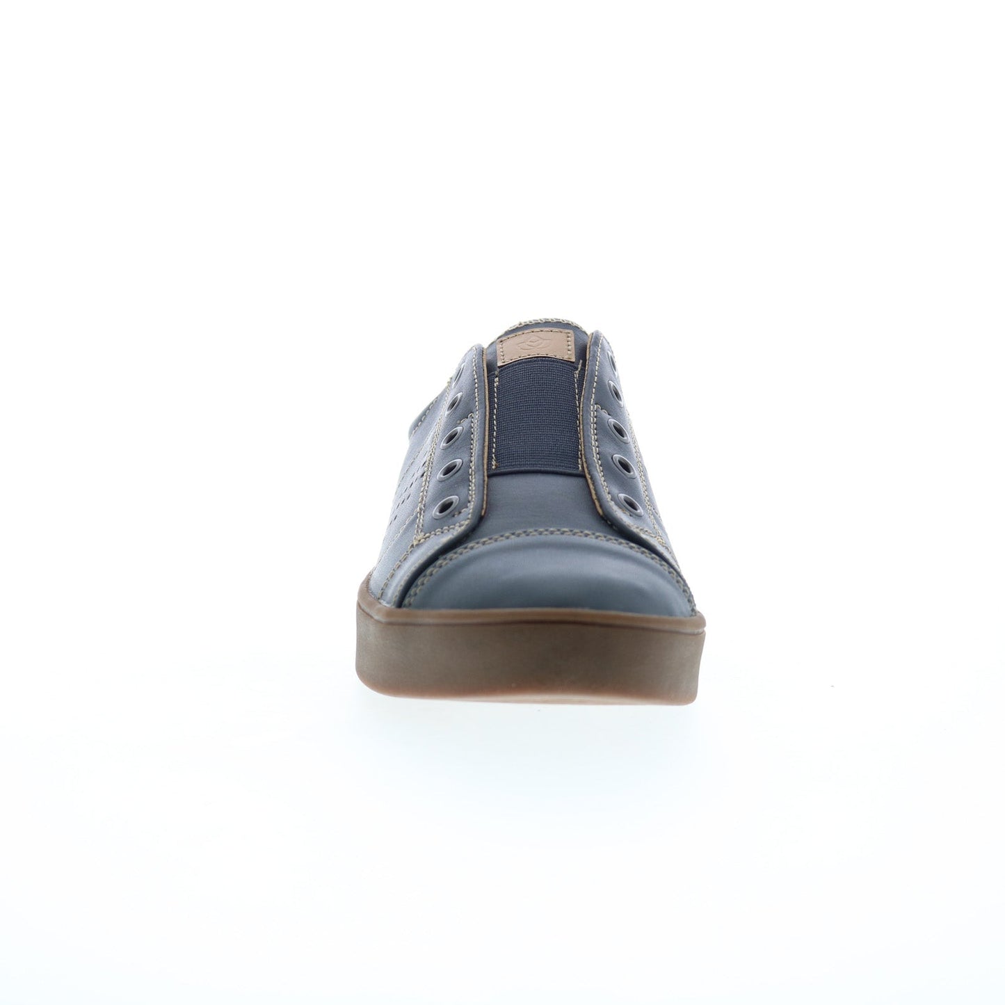 Spenco Malibu Lux SP1006IRN Womens Gray Leather Lifestyle Sneakers Shoes