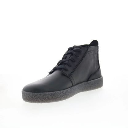 Clarks Streethill Mid 26178258 Mens Black Leather Lace Up Chukkas Boots