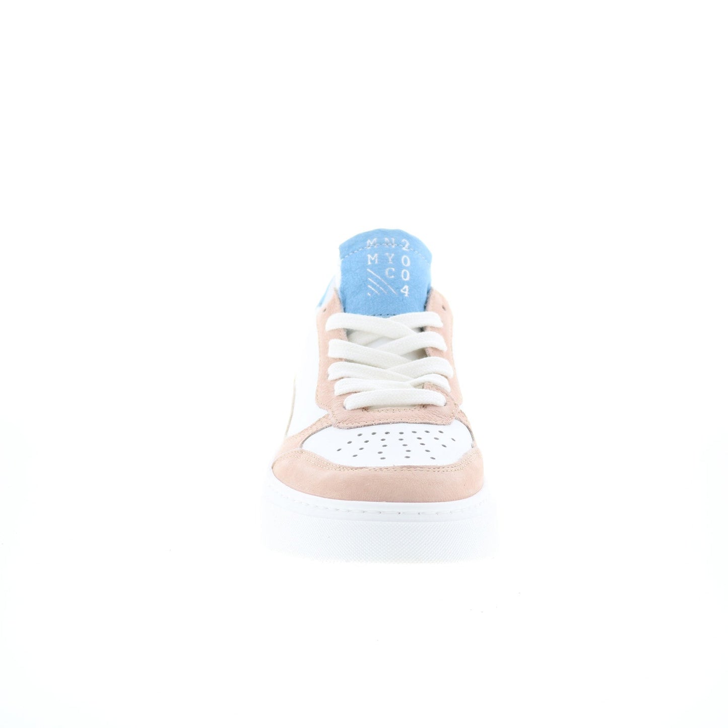 Miz Mooz Torie Womens White Leather Lace Up Lifestyle Sneakers Shoes