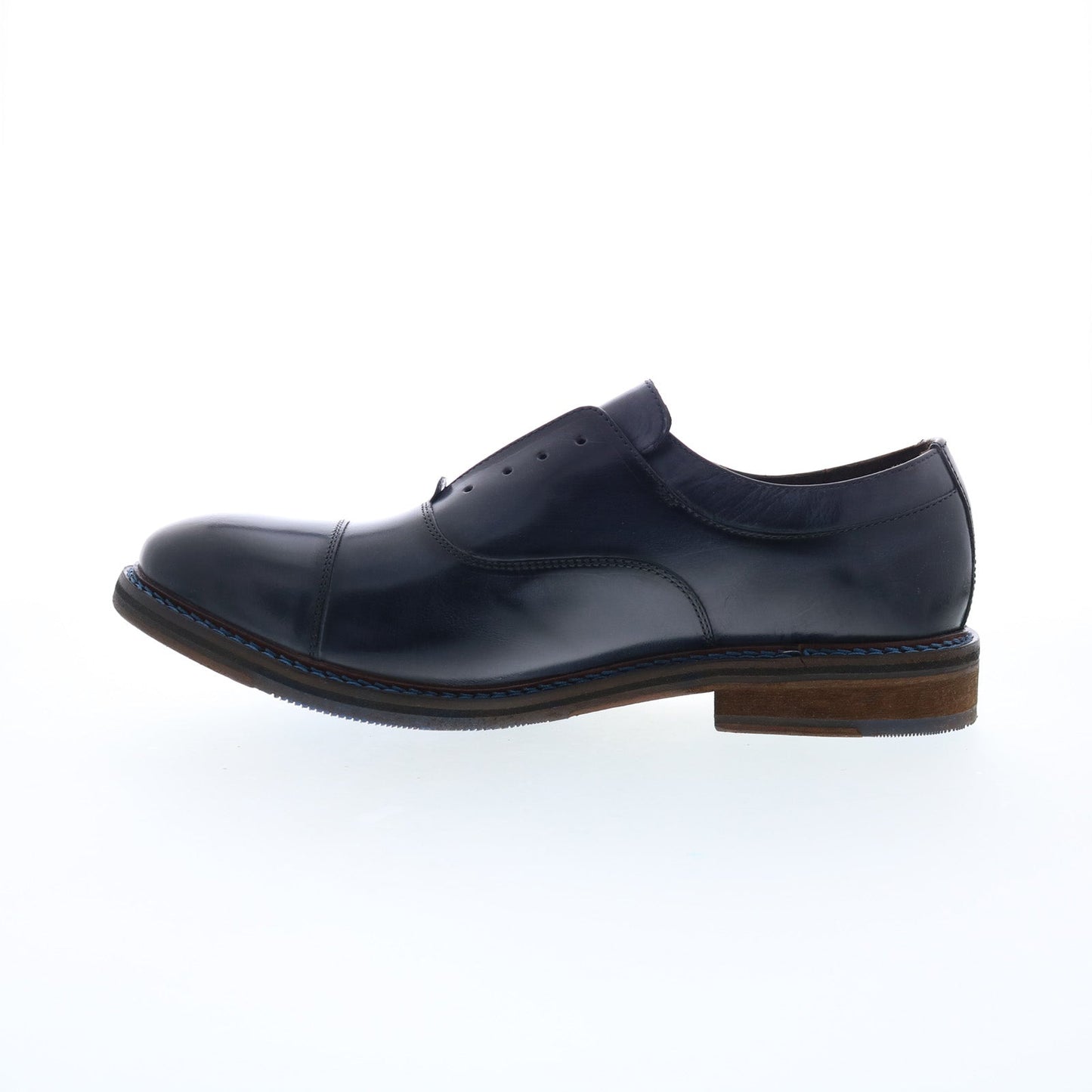 Testosterone Camp Around T90051 Mens Blue Oxfords & Lace Ups Cap Toe Shoes