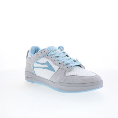 Lakai Telford Low Mens Gray Suede Lace Up Skate Inspired Sneakers Shoes