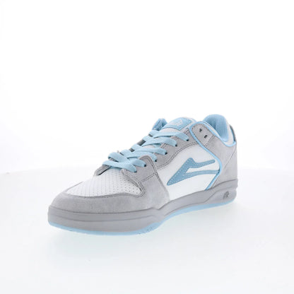 Lakai Telford Low Mens Gray Suede Lace Up Skate Inspired Sneakers Shoes