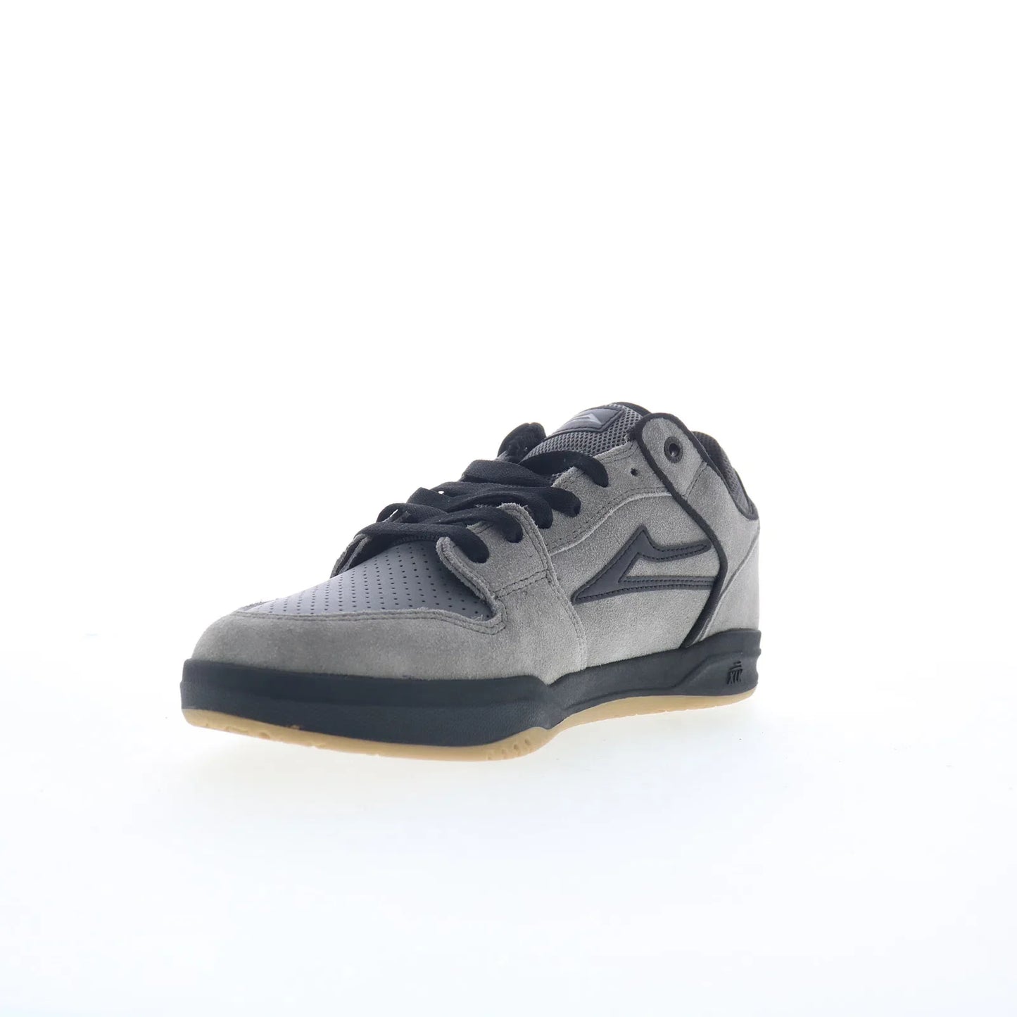 Lakai Telford Low Mens Gray Suede Lace Up Skate Inspired Sneakers Shoes