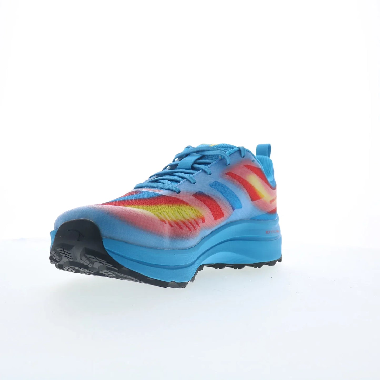 Inov-8 TrailFly Max 001279-NYRDYW Mens Blue Wide Athletic Hiking Shoes