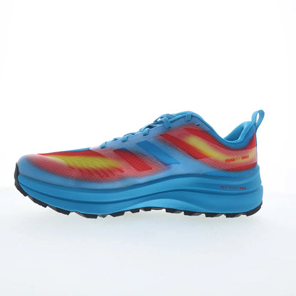 Inov-8 TrailFly Max 001279-NYRDYW Mens Blue Wide Athletic Hiking Shoes