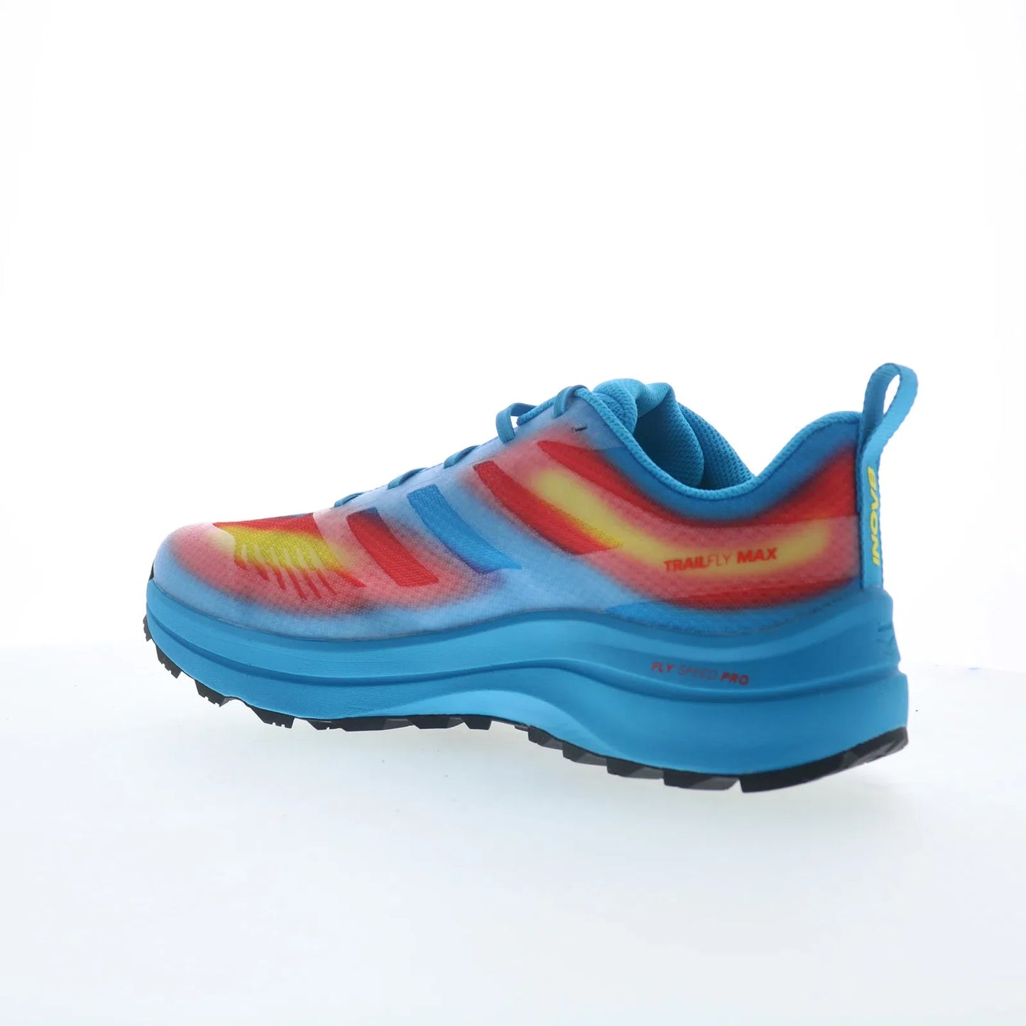 Inov-8 TrailFly Max 001279-NYRDYW Mens Blue Wide Athletic Hiking Shoes