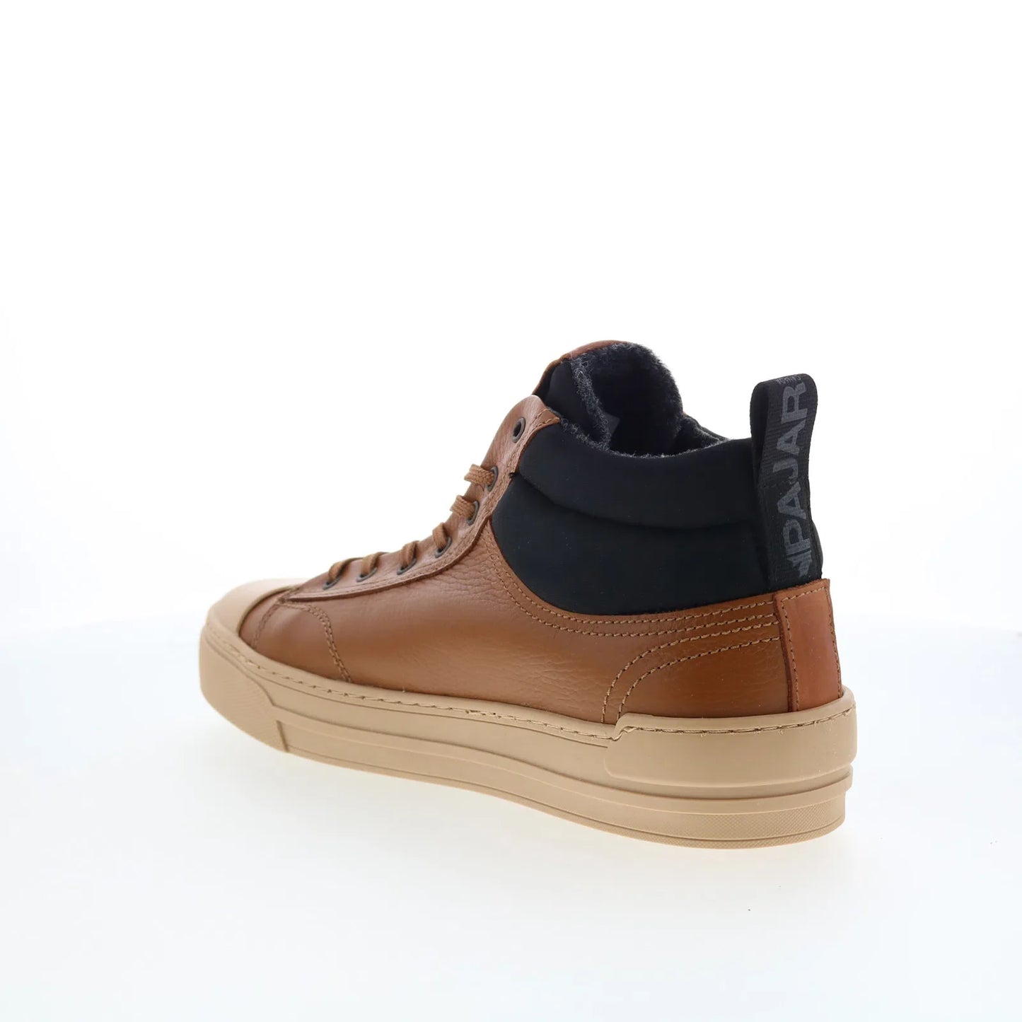 Pajar Tray PDPAB00601.01 Mens Brown Leather Lace Up Lifestyle Sneakers Shoes