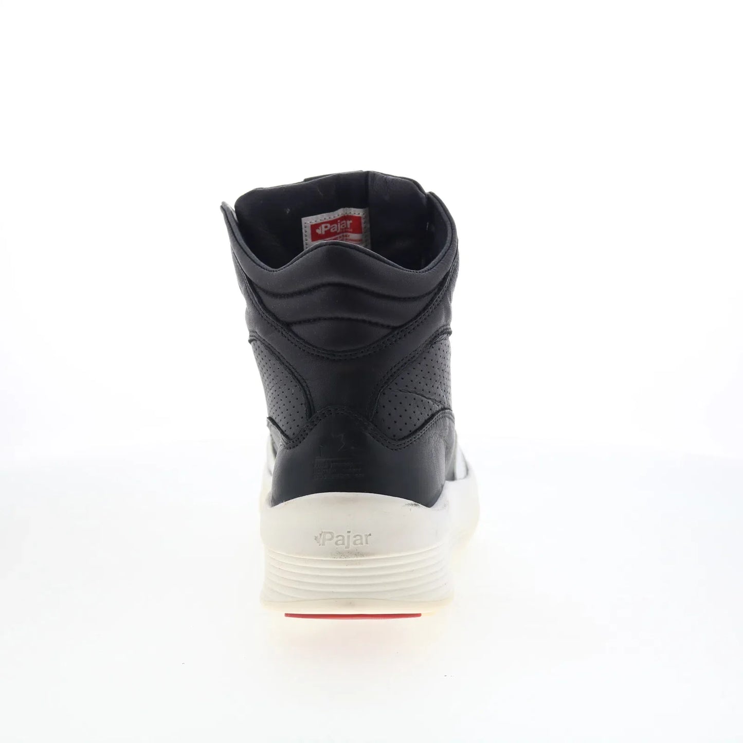 Pajar Tribeca 47088 Mens Black Leather Lace Up Lifestyle Sneakers Shoes