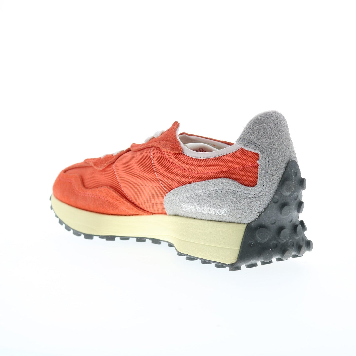 New Balance 327 U327WRC Mens Orange Suede Lace Up Lifestyle Sneakers Shoes