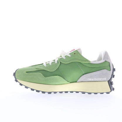 New Balance 327 U327WRD Mens Green Suede Lace Up Lifestyle Sneakers Shoes