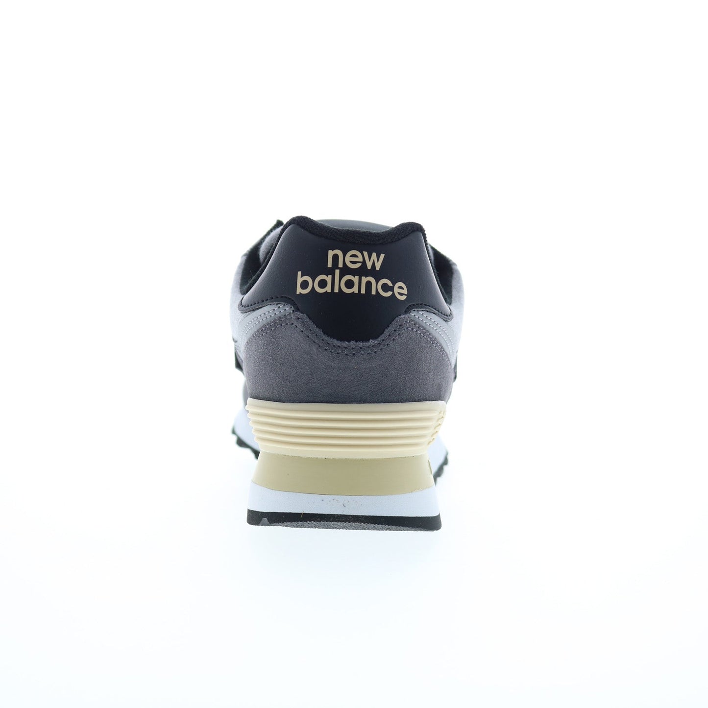 New Balance 574 U574LGG Mens Gray Suede Lace Up Lifestyle Sneakers Shoes