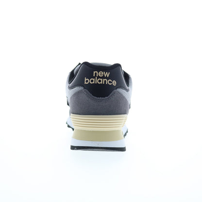 New Balance 574 U574LGG Mens Gray Suede Lace Up Lifestyle Sneakers Shoes