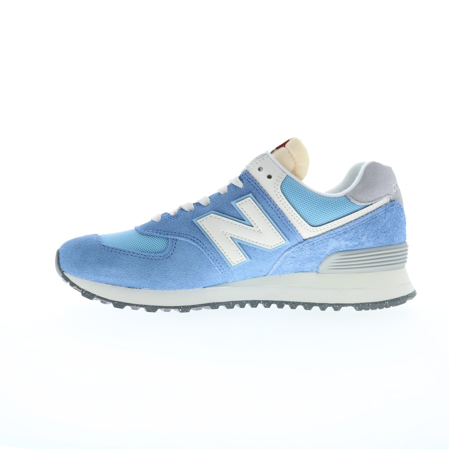 New Balance 574 U574RCA Mens Blue Suede Lace Up Lifestyle Sneakers Shoes