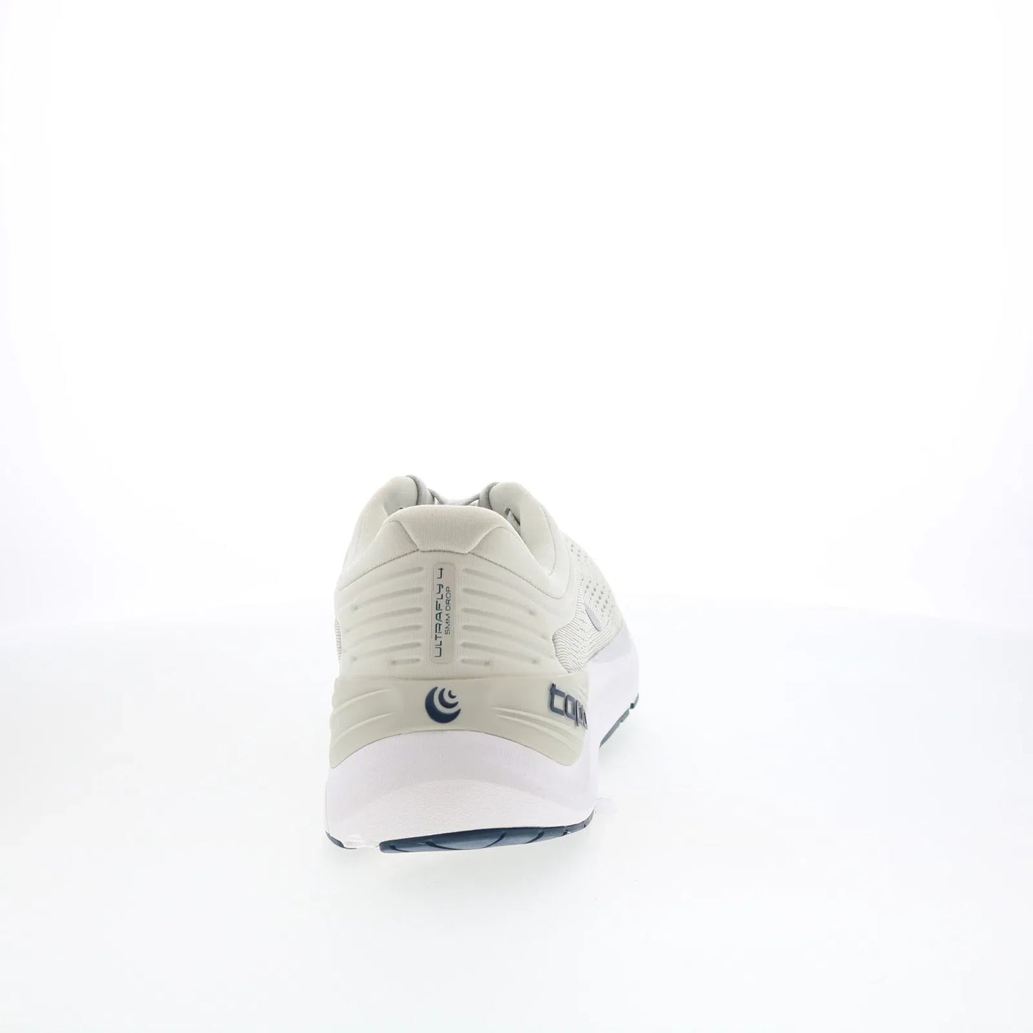 Topo UltraFly 4 M056 Mens Gray Canvas Lace Up Athletic Running Shoes