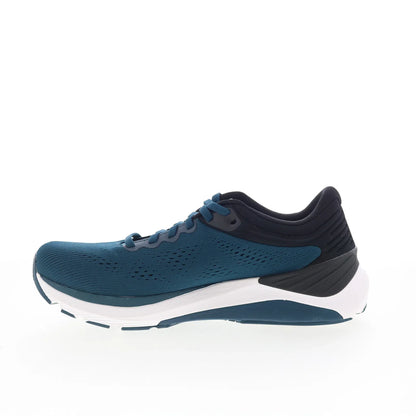 Topo UltraFly 4 M056 Mens Blue Canvas Lace Up Athletic Running Shoes