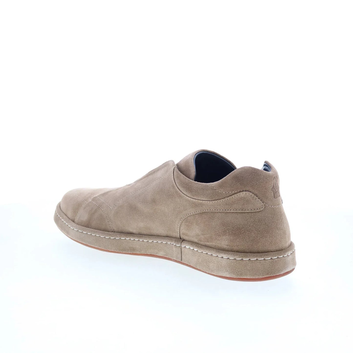 Di Bianco Umbro Mens Gray Suede Slip On Lifestyle Sneakers Shoes