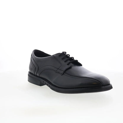 Clarks Un Hugh Way 26169530 Mens Black Oxfords & Lace Ups Casual Shoes