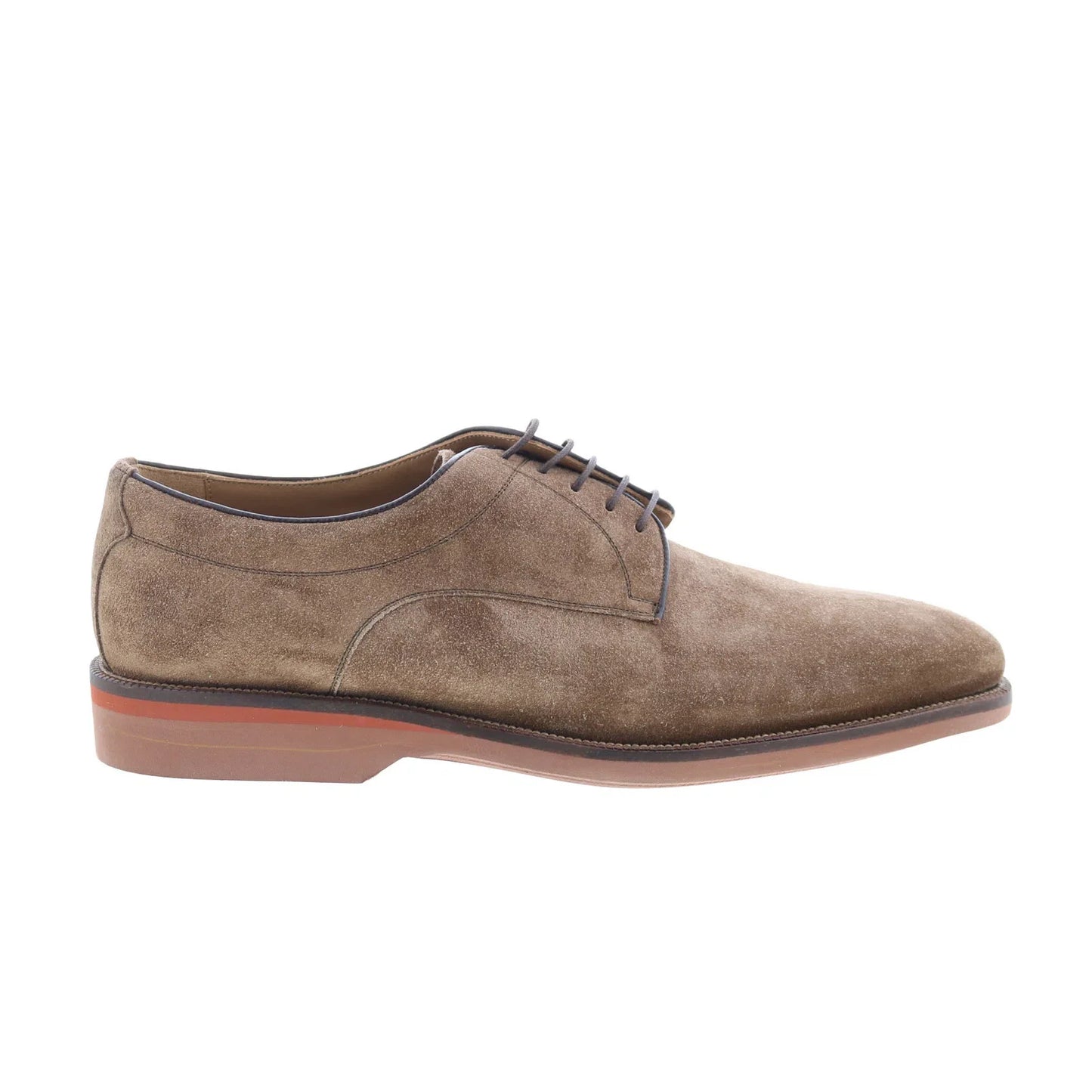 Pastori by Di Bianco Verus Mens Brown Suede Oxfords & Lace Ups Plain Toe Shoes