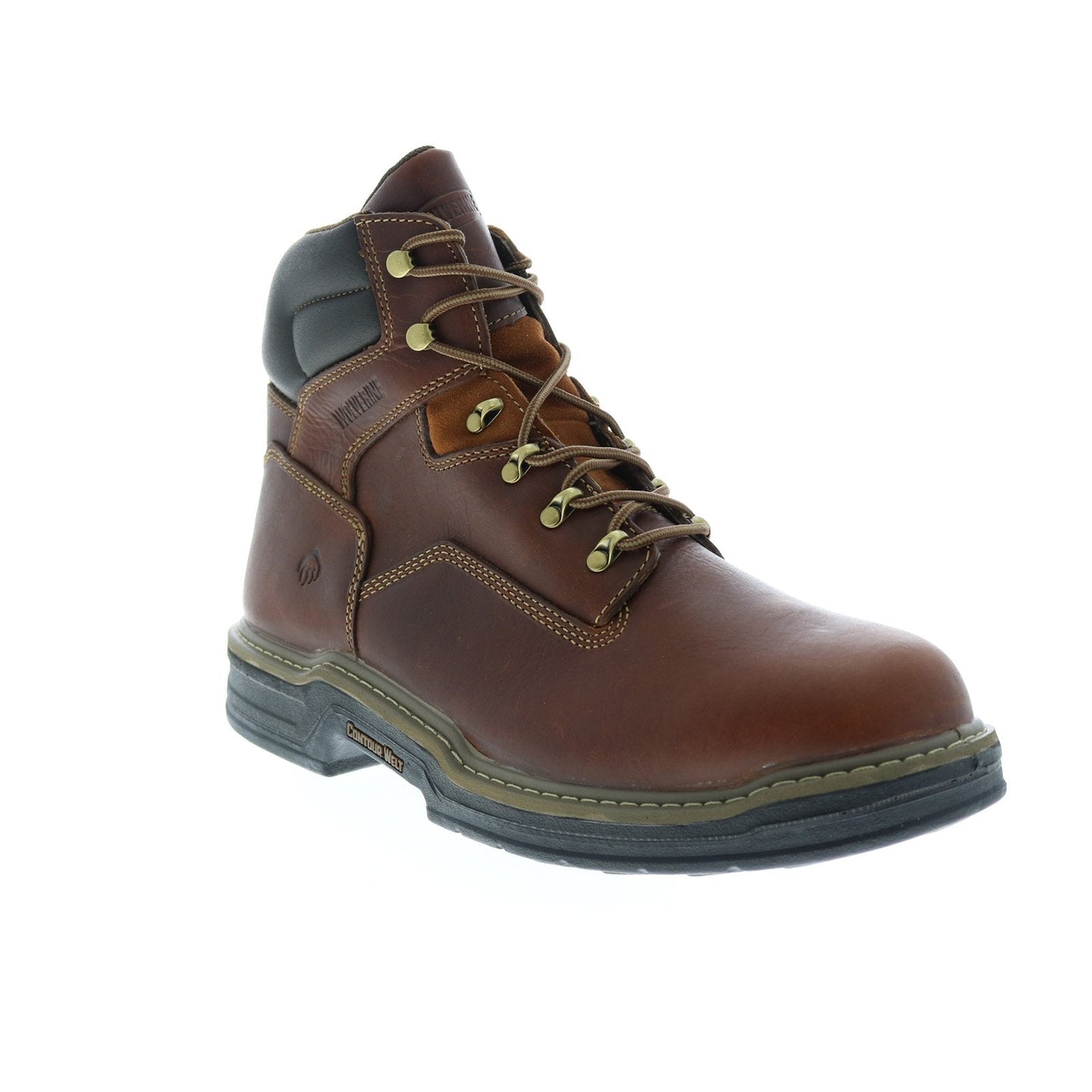 Wolverine Raider 6" Contour Welt W02421 Mens Brown Leather Work & Safety Boots