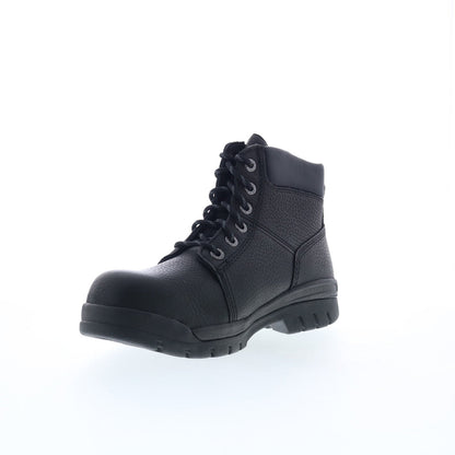 Wolverine Marquette 6" Steel Toe EH Slip Resistant Mens Black Wide Work & Safety Boots