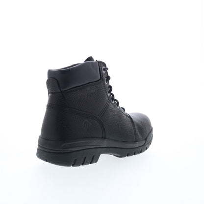 Wolverine Marquette 6" Steel Toe EH Slip Resistant Mens Black Wide Work & Safety Boots