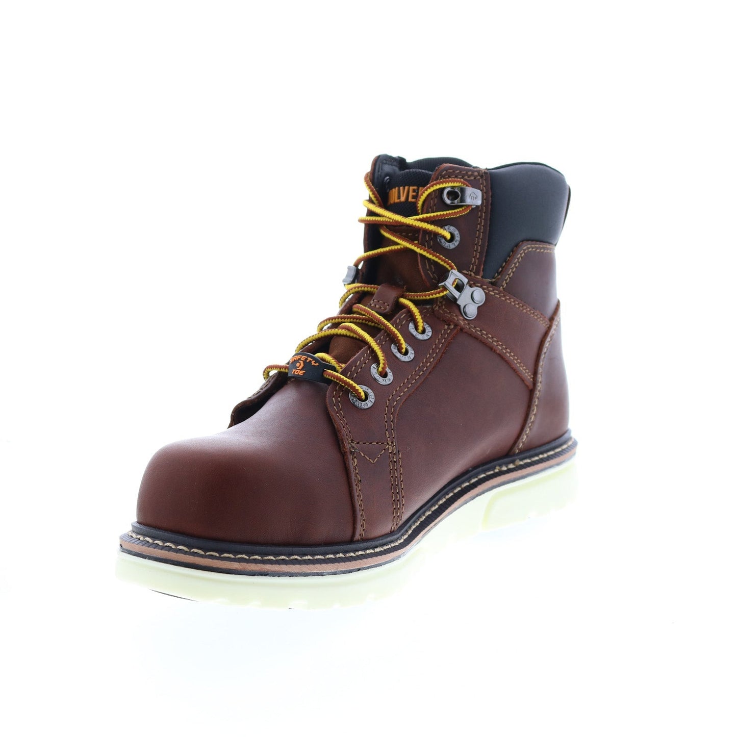 Wolverine I-90 Wedge DuraShocks CarbonMax 6" Mens Brown Work & Safety Boots