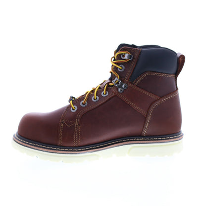 Wolverine I-90 Wedge DuraShocks CarbonMax 6" Mens Brown Work & Safety Boots