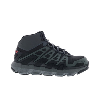 Wolverine Rev Vent DuraShocks FLX CarbonMax Mid Mens Gray Wide Work Boots