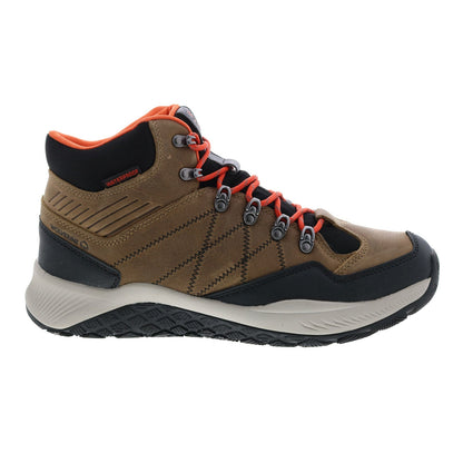 Wolverine Luton Hiker Waterproof Mid W880371 Mens Brown Hiking Boots