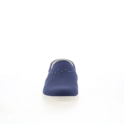 Spenco Waterfront Canvas SP1210PEA Womens Blue Lifestyle Sneakers Shoes
