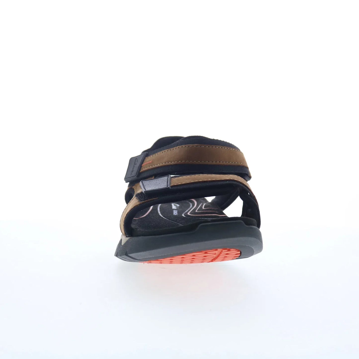 Clarks Wave 2.0 Jump 26159771 Mens Brown Leather Strap Sport Sandals Shoes