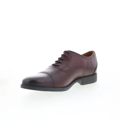 Clarks Whiddon OX 26177809 Mens Brown Oxfords & Lace Ups Cap Toe Shoes