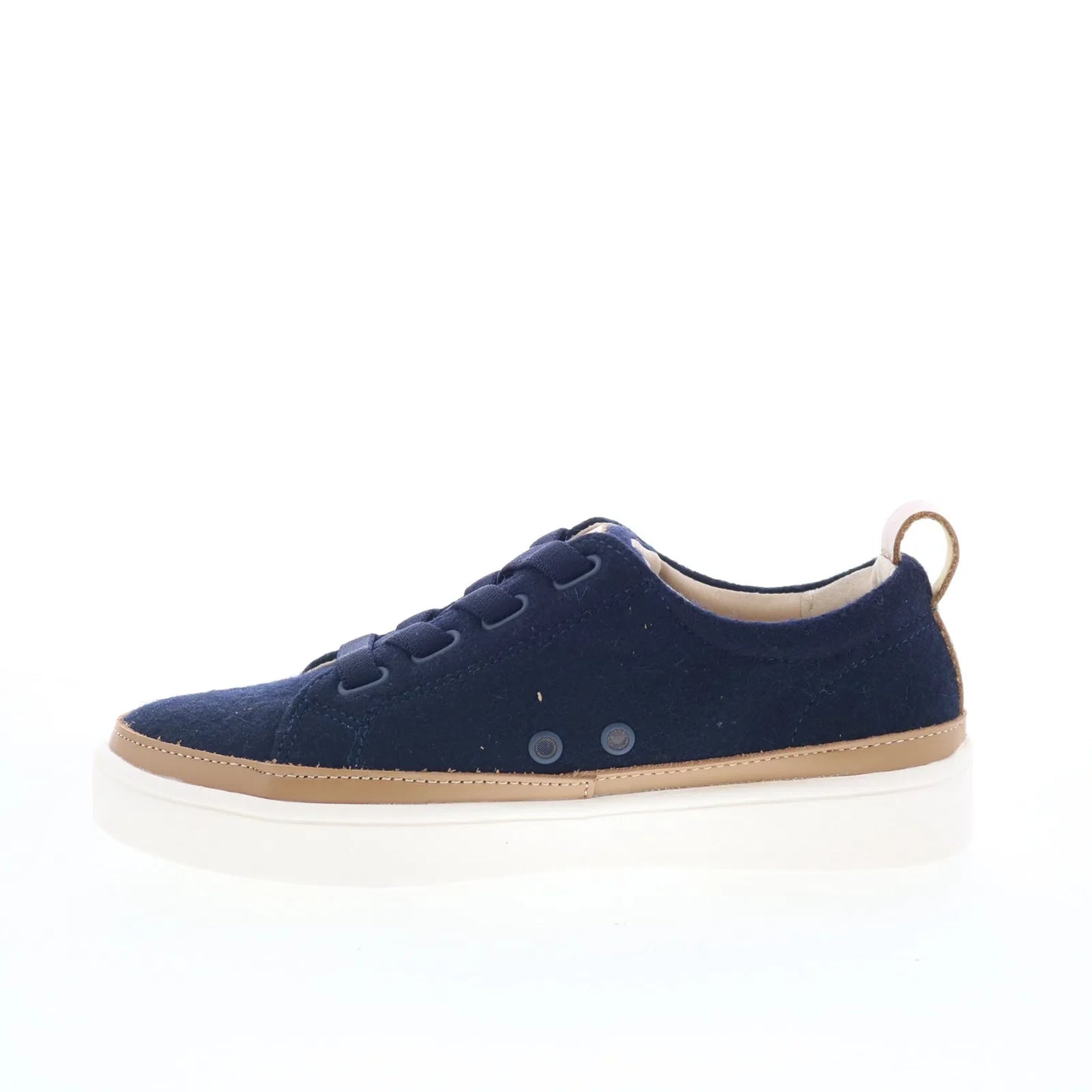 Spenco Malibu Lace Wool Womens Blue Wide Lifestyle Sneakers Shoes