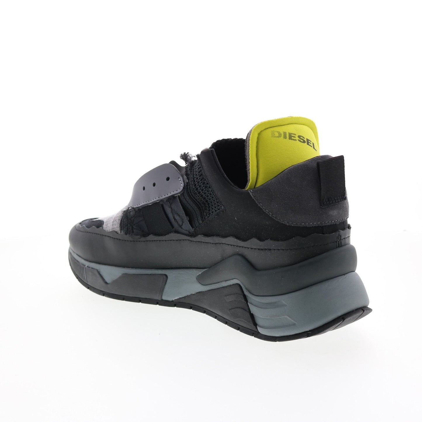 Diesel S-Brentha Dec Y02011-P3526-H2564 Mens Black Lifestyle Sneakers Shoes