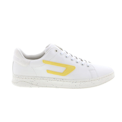 Diesel S-Athene Low Y02869-PS438-H8981 Mens White Lifestyle Sneakers Shoes