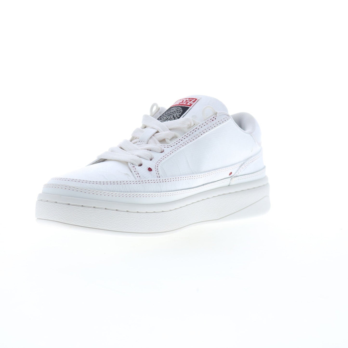 Diesel S-Sinna Low Tk W Womens White Leather Lifestyle Sneakers Shoes