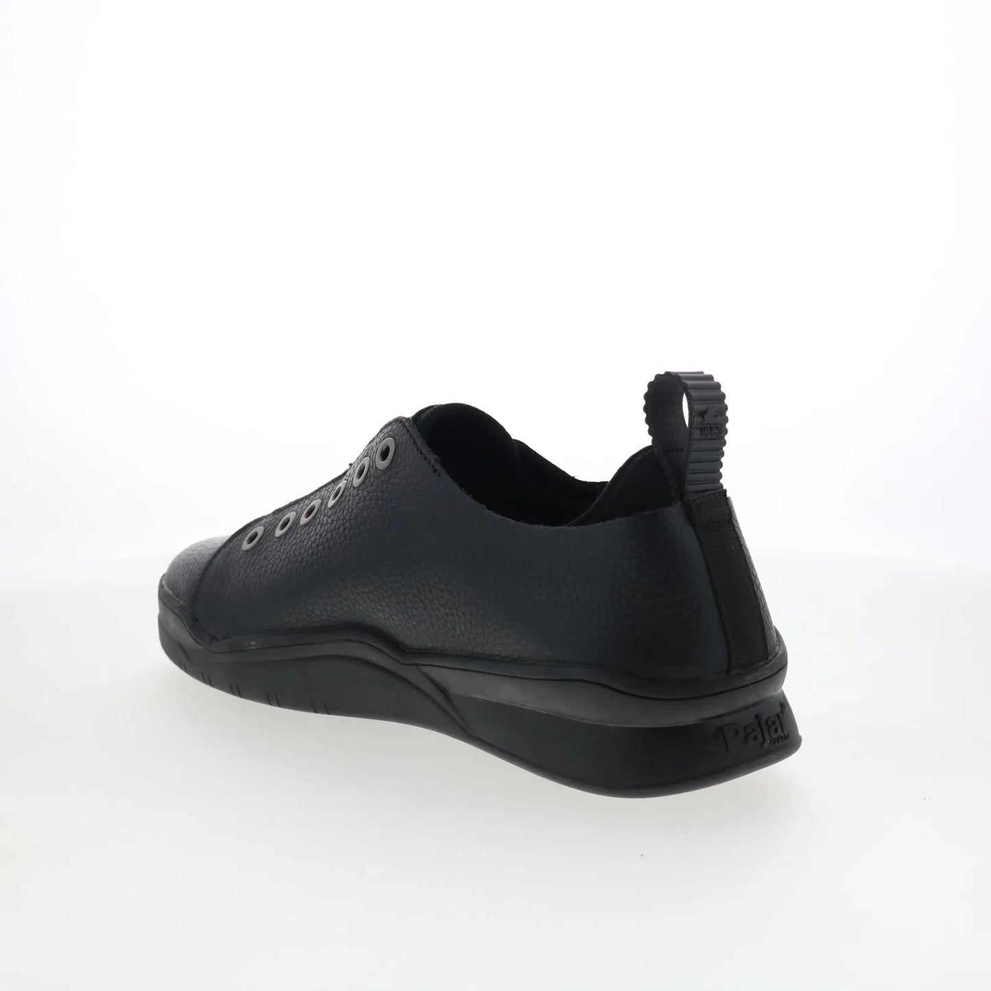 Pajar Yuron2 75490 Mens Black Leather Slip On Lifestyle Sneakers Shoes