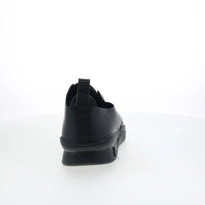 Pajar Yuron2 75490 Mens Black Leather Slip On Lifestyle Sneakers Shoes